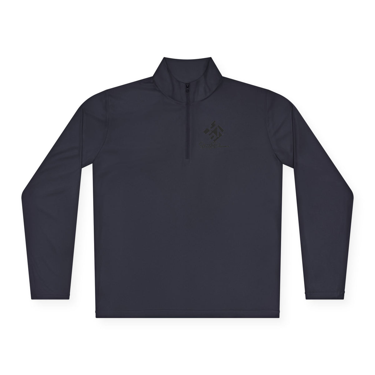 Quarter-Zip Pullover — Minimalist Mountain Climber Logo - JSM-Street Dreams