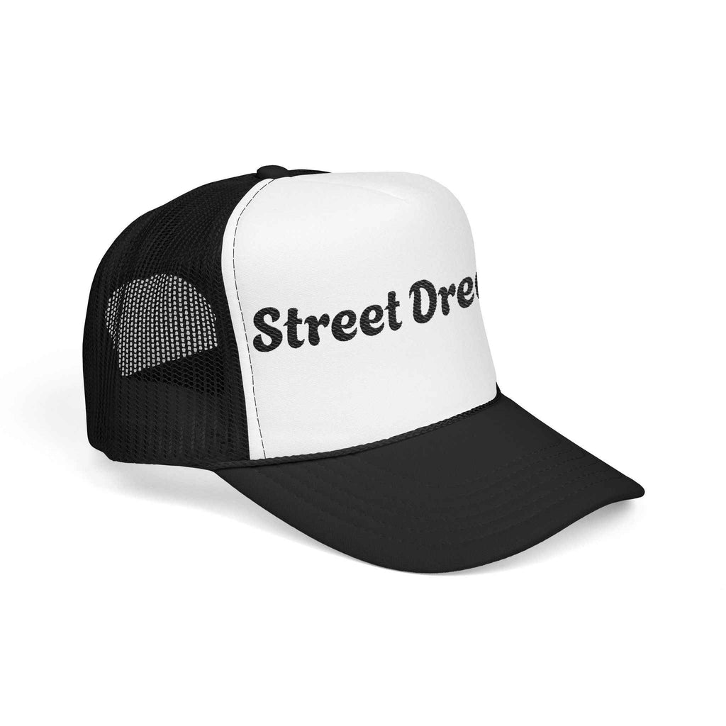 Dreamer Trucker Hat – 'Street Dreams' Embroidered Foam Cap - JSM-Street Dreams