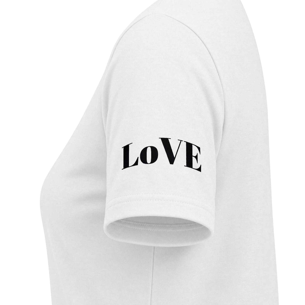 Love Hurt V-Neck Tee — Women's Casual Graphic Shirt - JSM-Street Dreams
