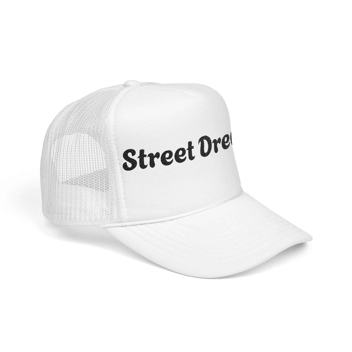 Dreamer Trucker Hat – 'Street Dreams' Embroidered Foam Cap - JSM-Street Dreams