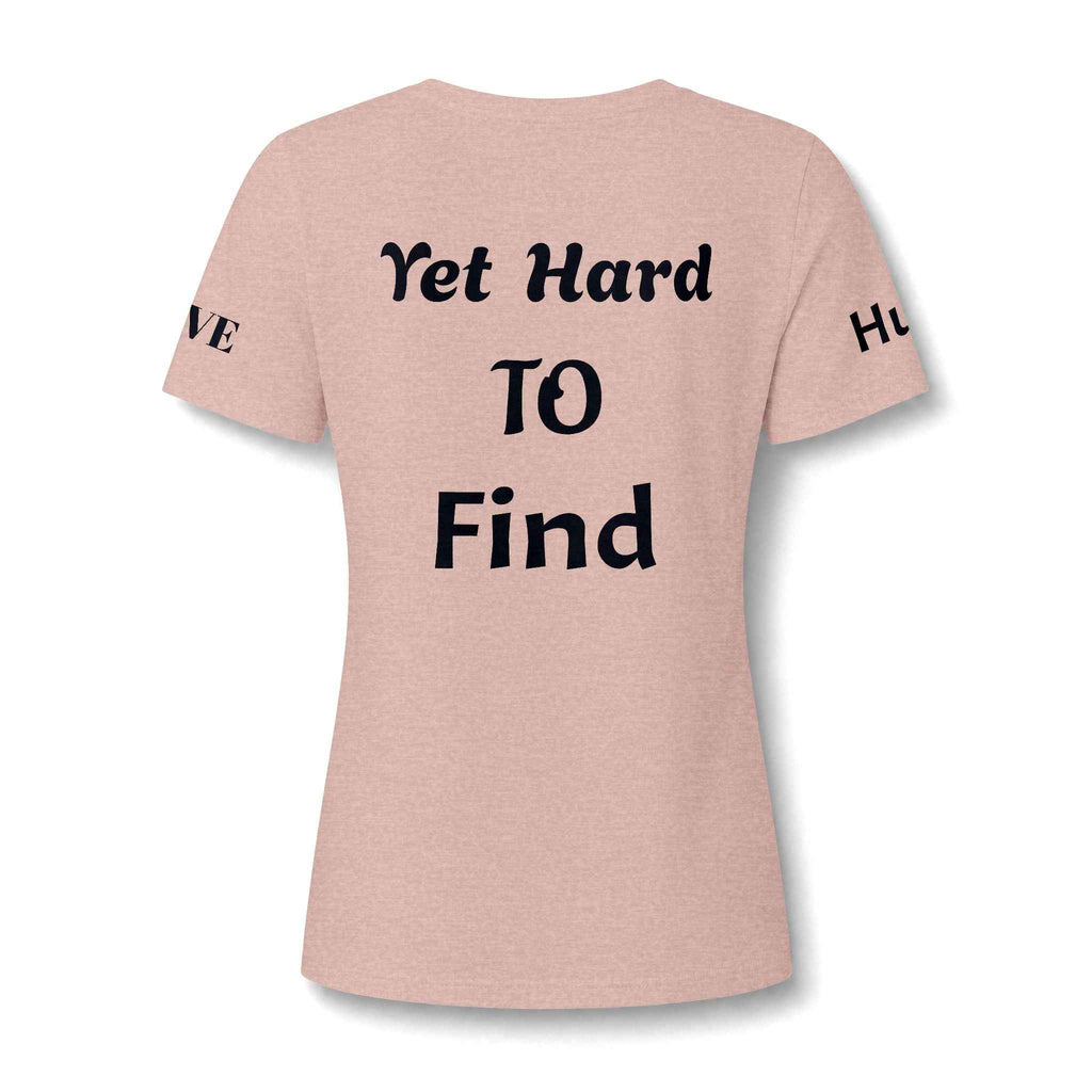 Love Hurt V-Neck Tee — Women's Casual Graphic Shirt - JSM-Street Dreams