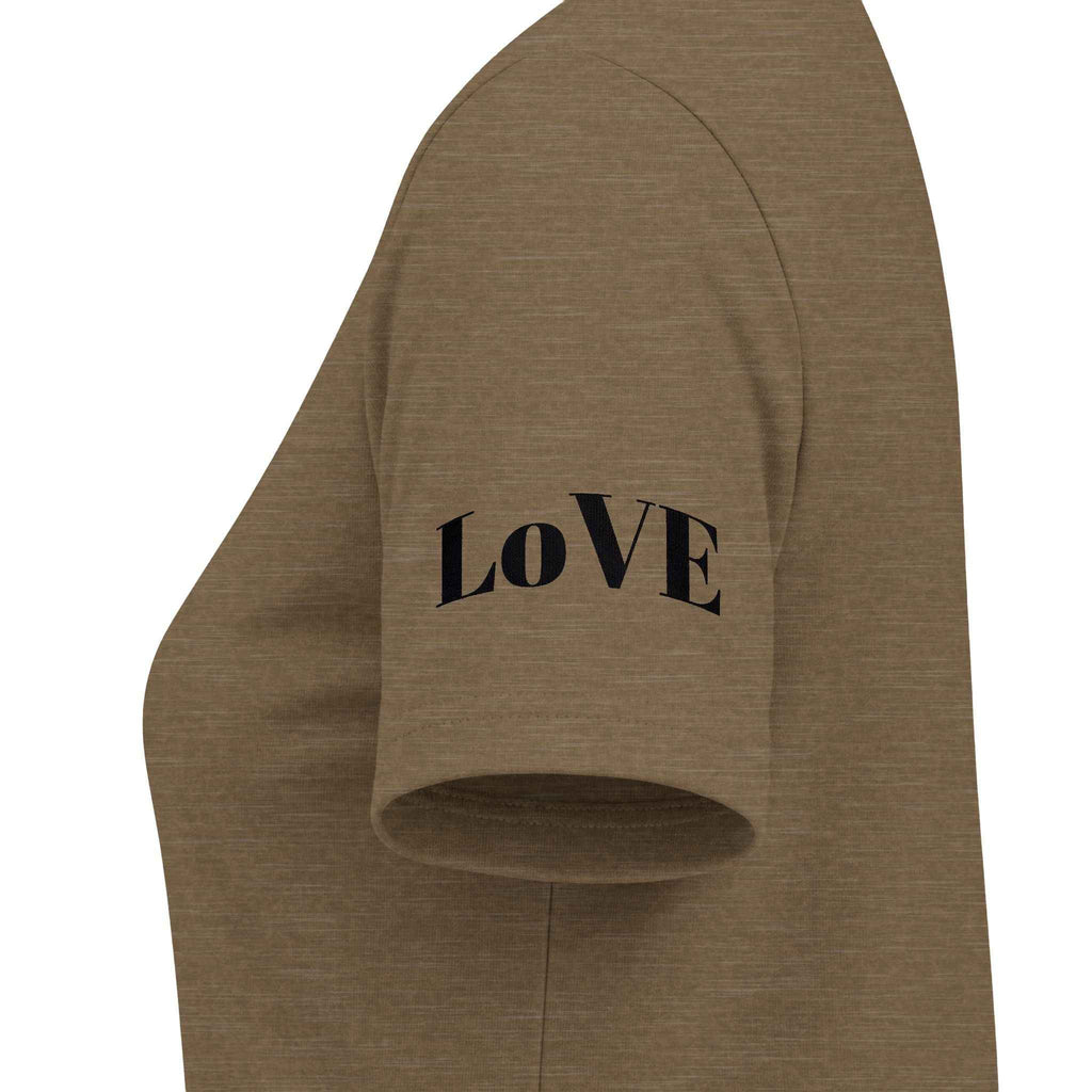 Love Hurt V-Neck Tee — Women's Casual Graphic Shirt - JSM-Street Dreams