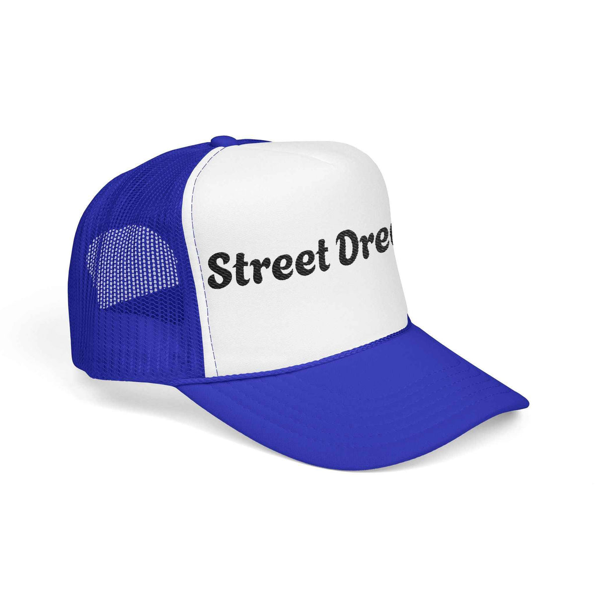 Dreamer Trucker Hat – 'Street Dreams' Embroidered Foam Cap - JSM-Street Dreams