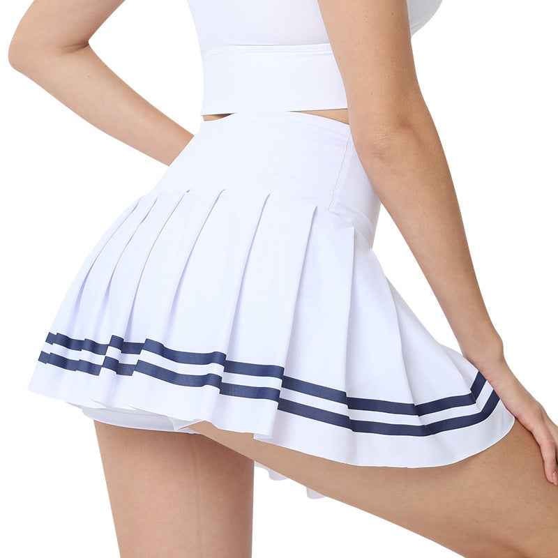 Women’s Pleated Tennis Skirt with Built-In Shorts - JSM-Street Dreams
