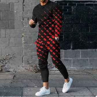 Men’s Casual Two-Piece Tracksuit Set - JSM-Street Dreams