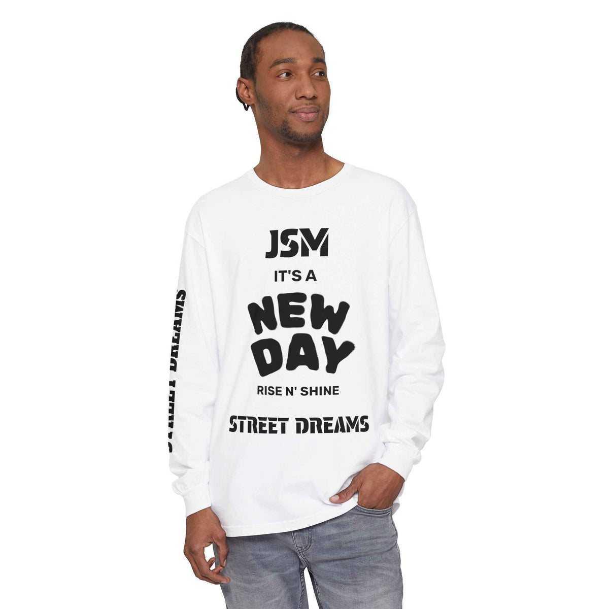New Day Street Dreams Long Sleeve Tee - JSM-Street Dreams