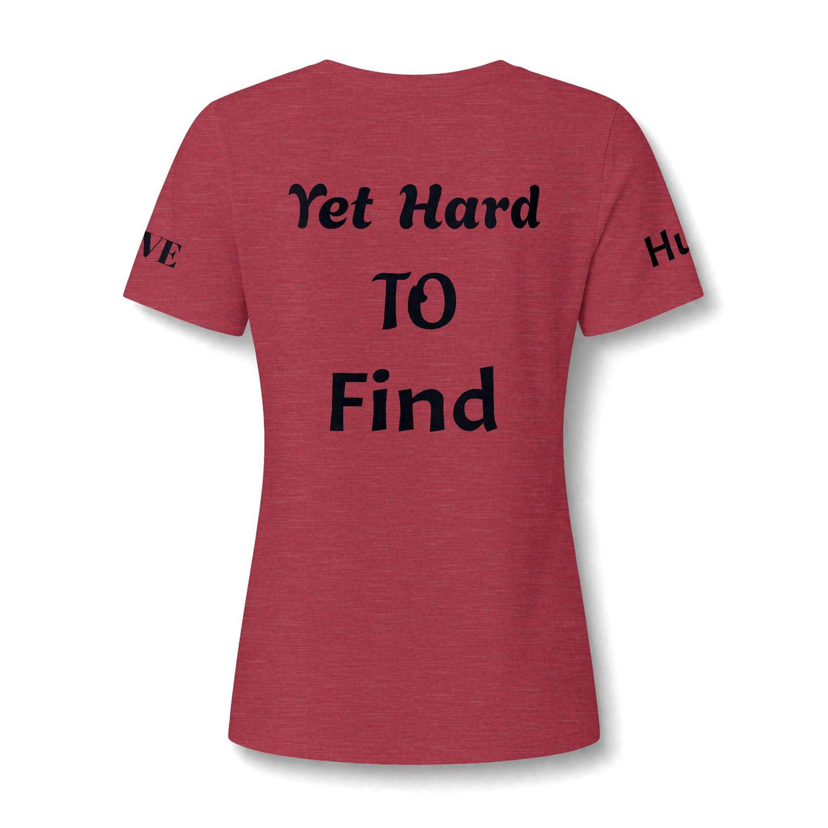 Love Hurt V-Neck Tee — Women's Casual Graphic Shirt - JSM-Street Dreams