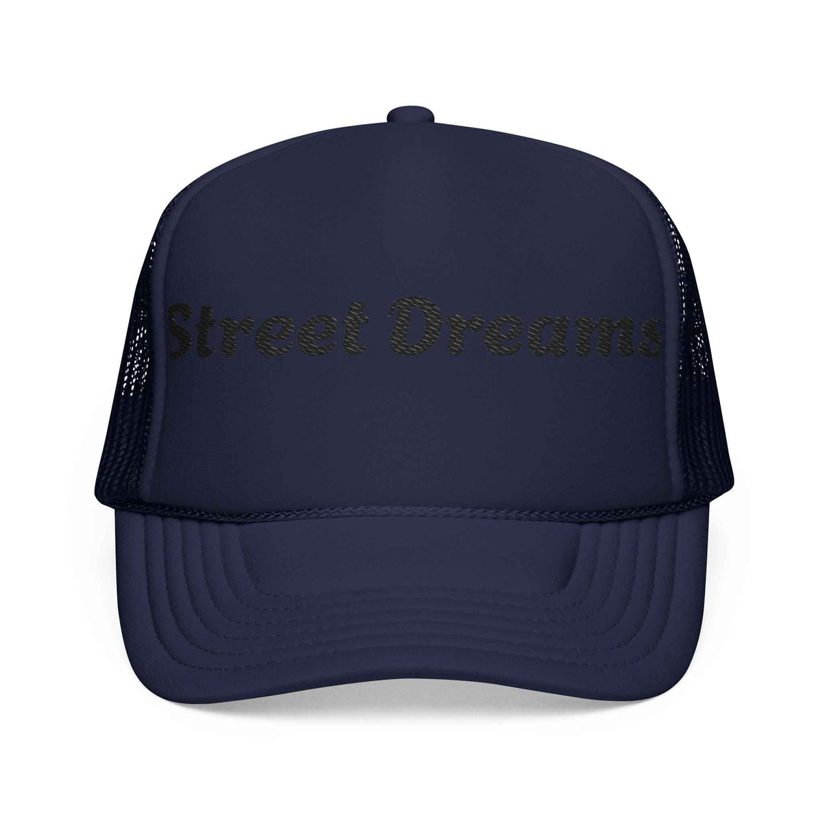 Dreamer Trucker Hat – 'Street Dreams' Embroidered Foam Cap - JSM-Street Dreams