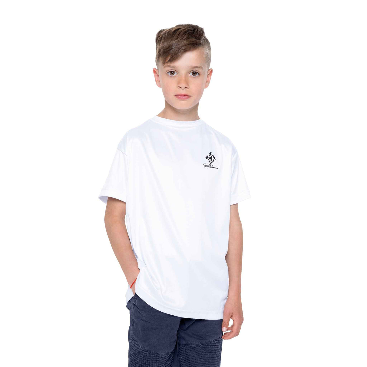 Kids Sports Jersey — Youth Athletic Tee with Small Logo - JSM-Street Dreams