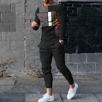 Men’s Casual Two-Piece Tracksuit Set - JSM-Street Dreams