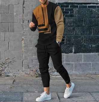 Men’s Casual Two-Piece Tracksuit Set - JSM-Street Dreams